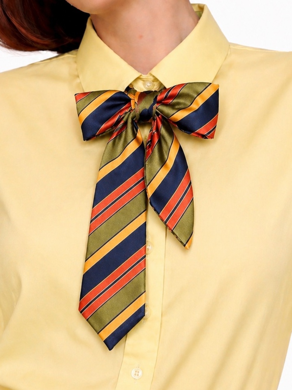 Hemley Striped Multicolor Tie - Unisex